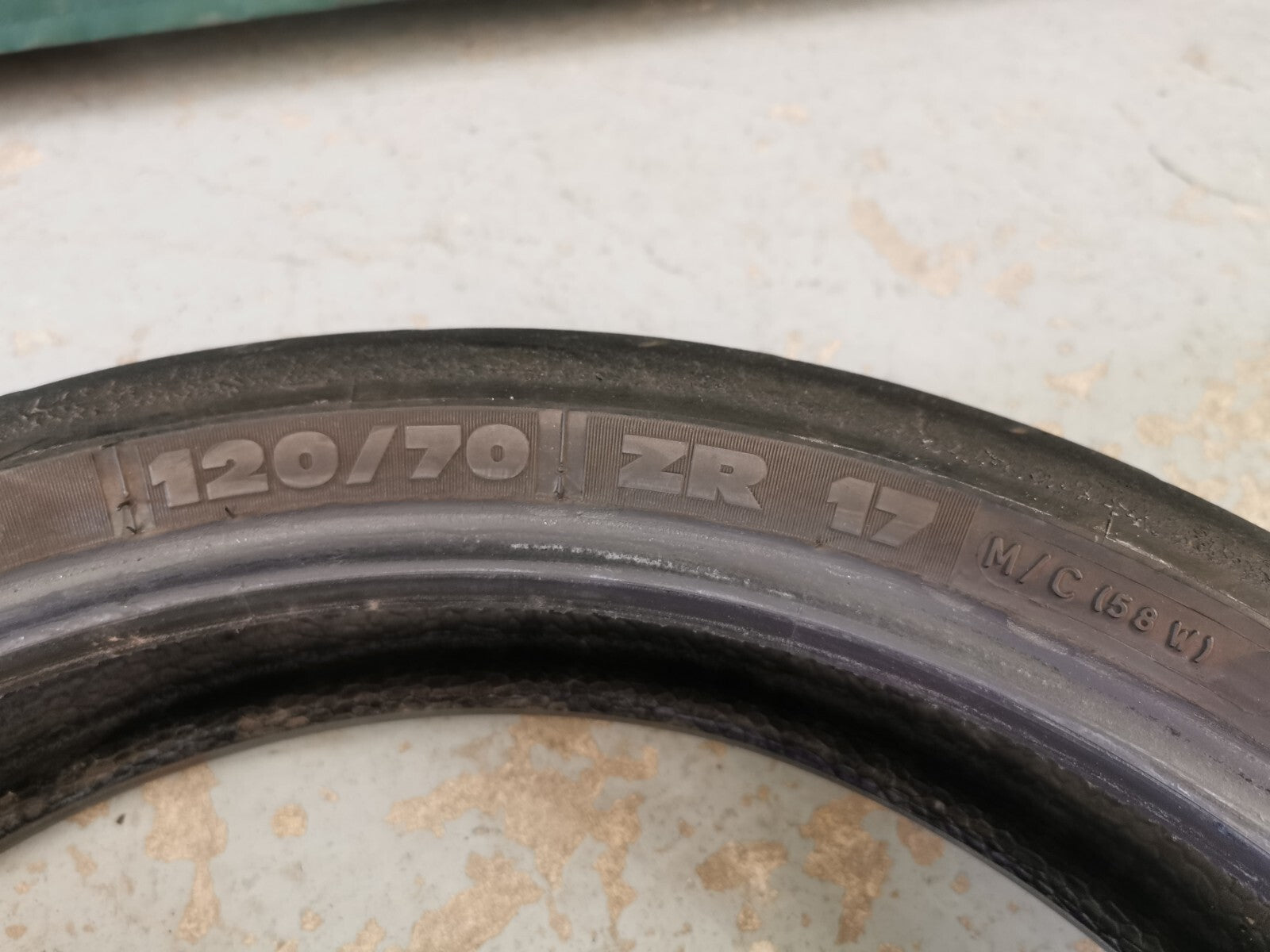 Front Motorcycle Tyre Michelin Power Cup Evo 120/70 ZR17 58W #5184