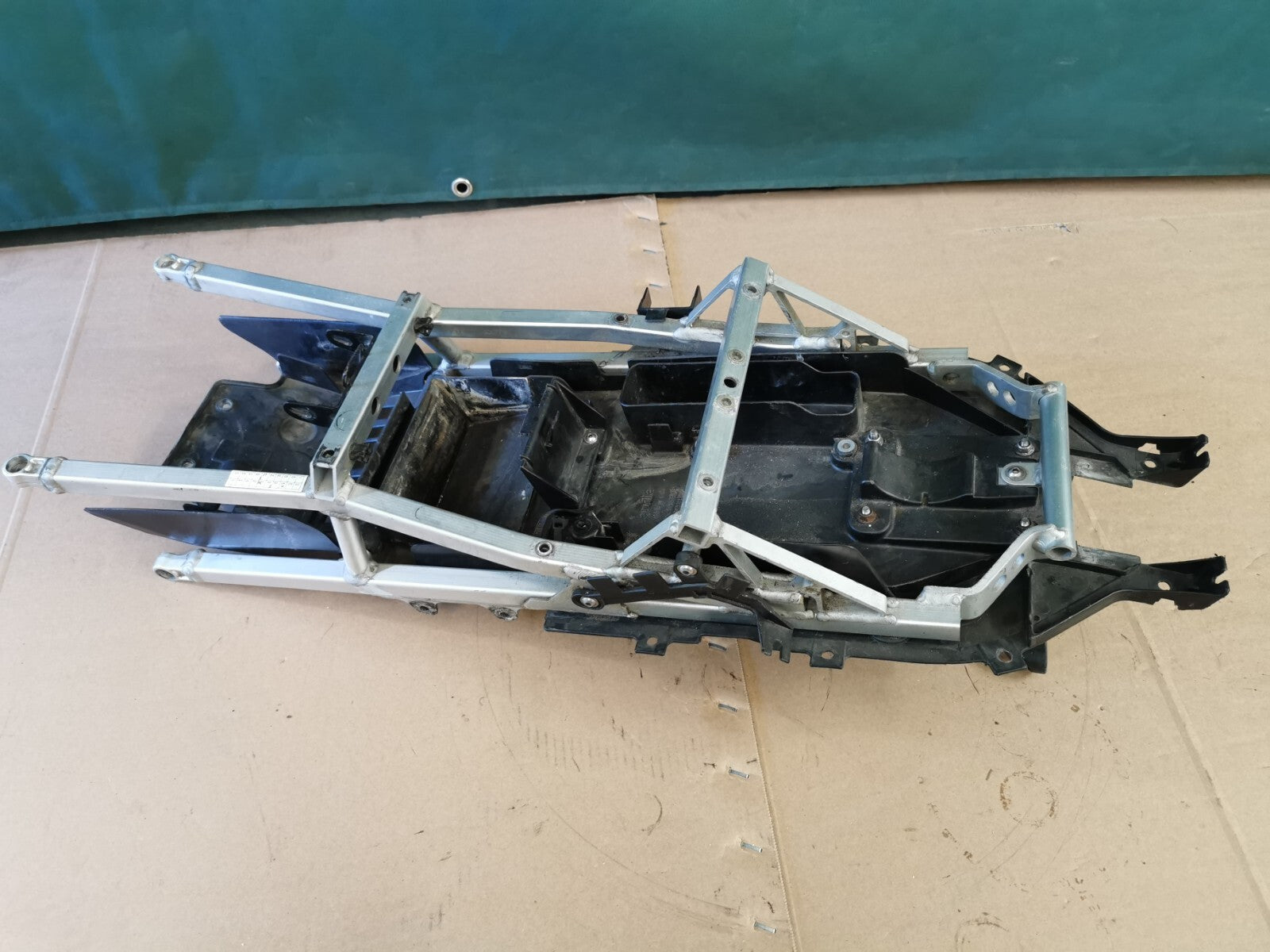 Complete Rear Subframe Aprilia RSV 1000 R Factory 2006 BLUE