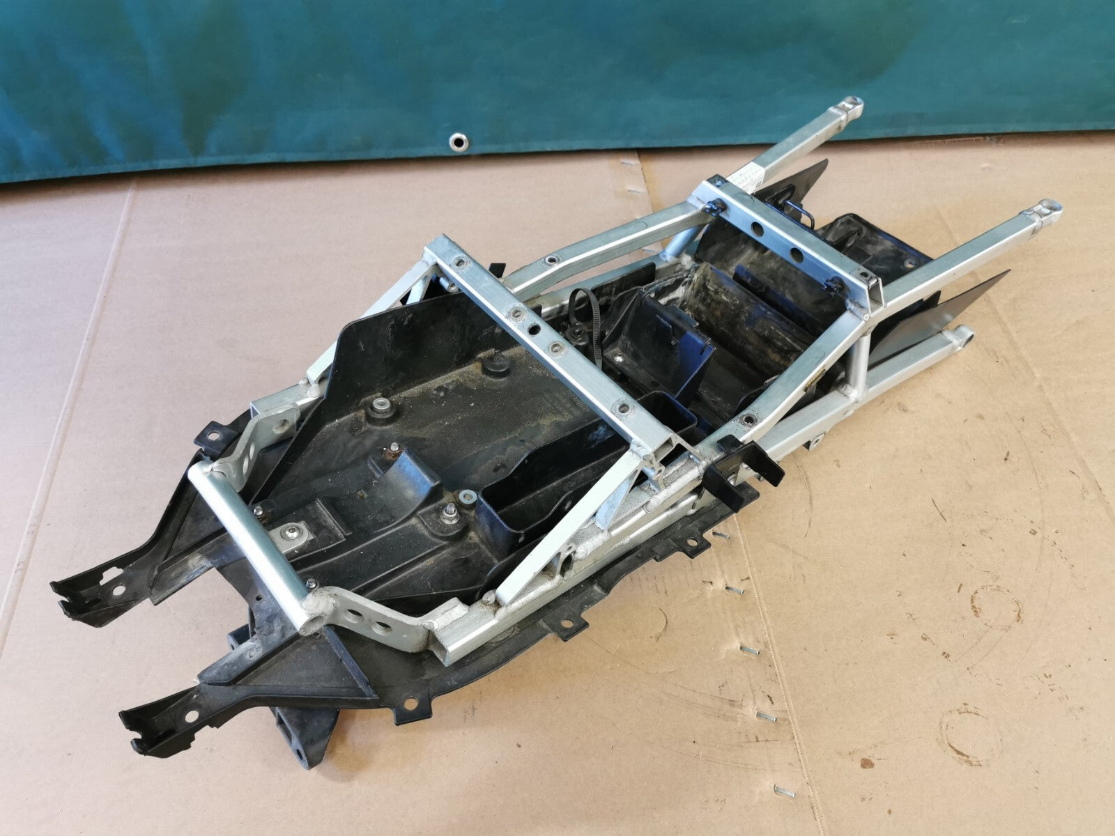 Complete Rear Subframe Aprilia RSV 1000 R Factory 2006 BLUE
