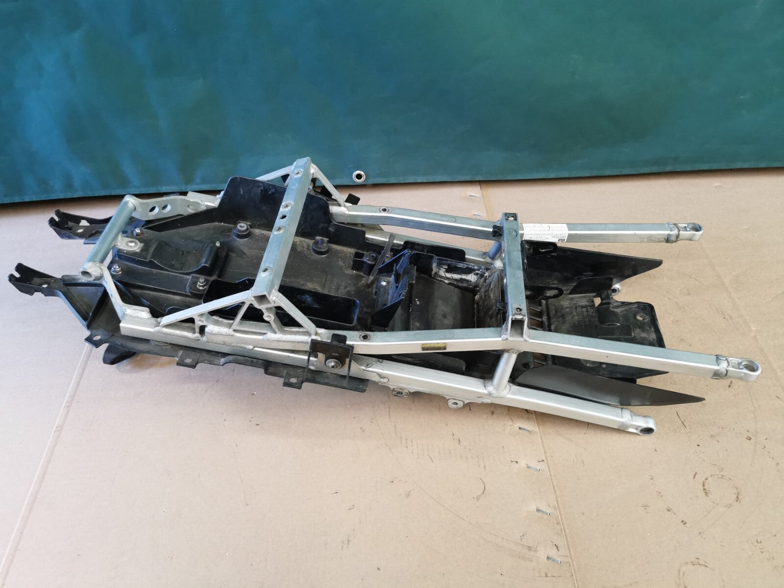 Complete Rear Subframe Aprilia RSV 1000 R Factory 2006 BLUE