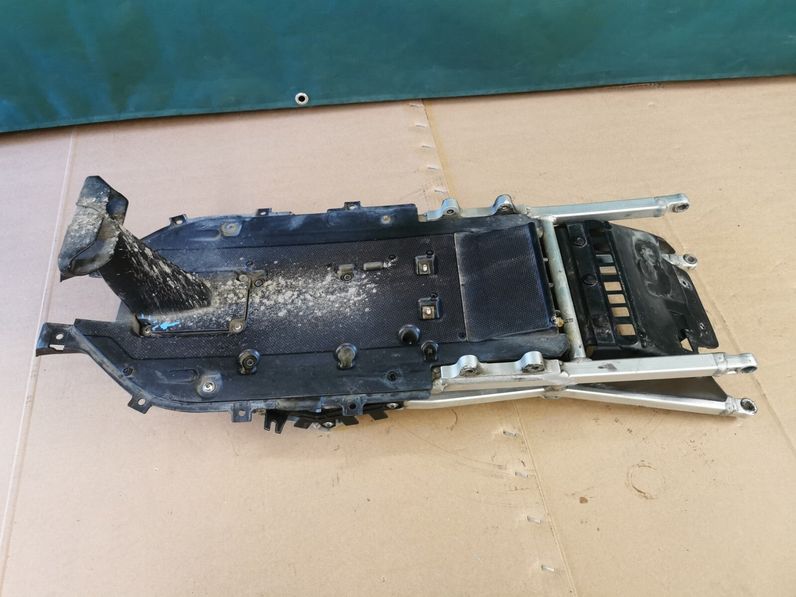 Complete Rear Subframe Aprilia RSV 1000 R Factory 2006 BLUE