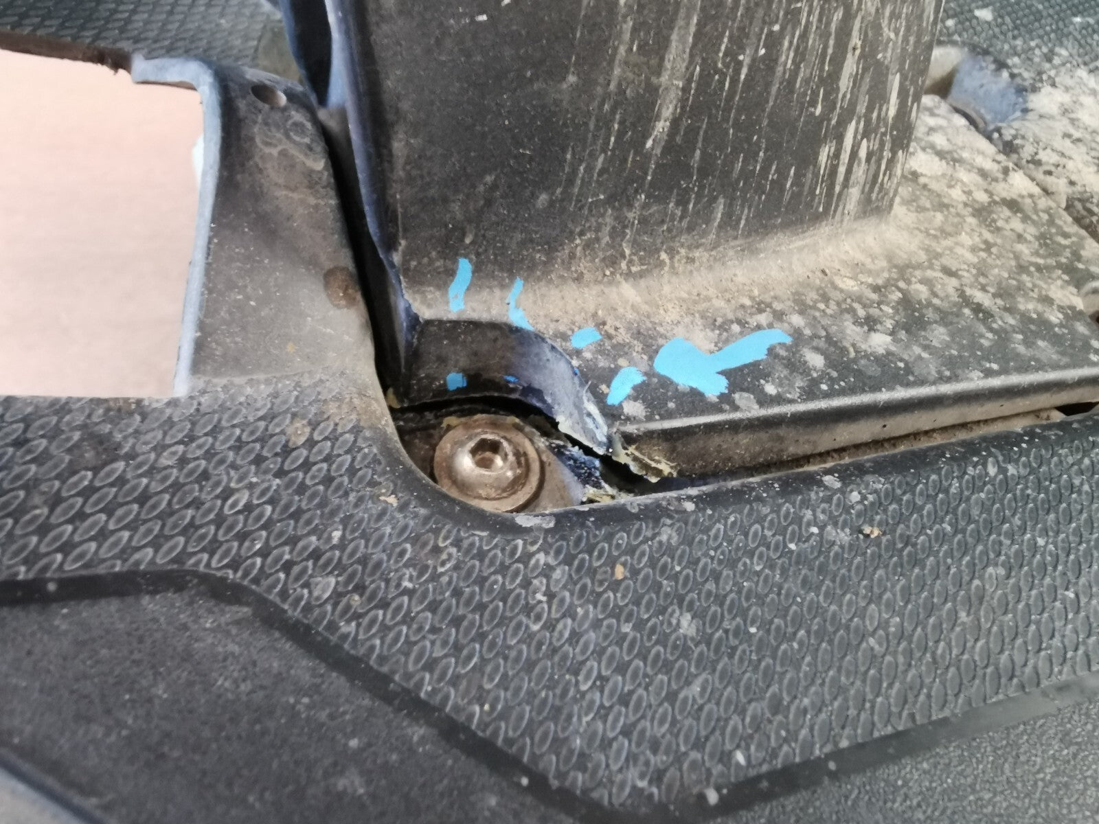 Complete Rear Subframe Aprilia RSV 1000 R Factory 2006 BLUE