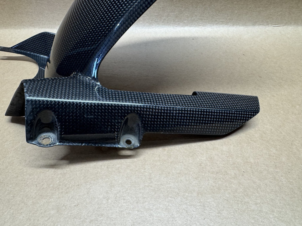 Ducati Hypermotard 1100 S 2007 Carbon Rear Fender Mudguard Hugger