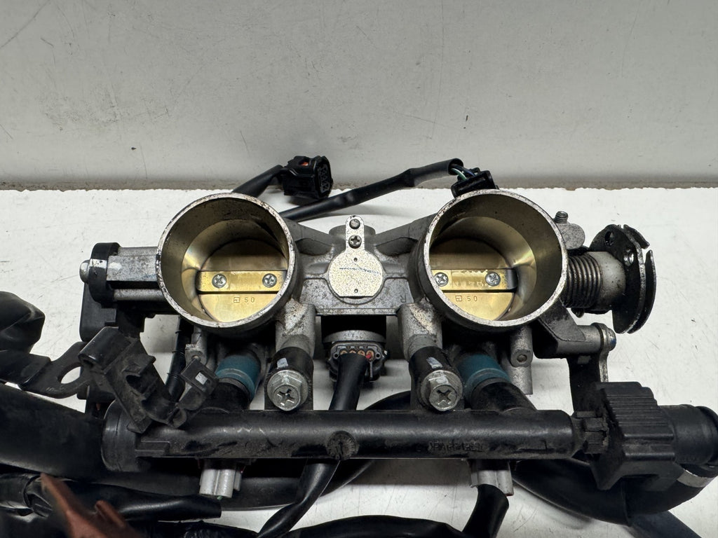 Yamaha MT-07 2016 Throttle Bodies with Wiring Loom