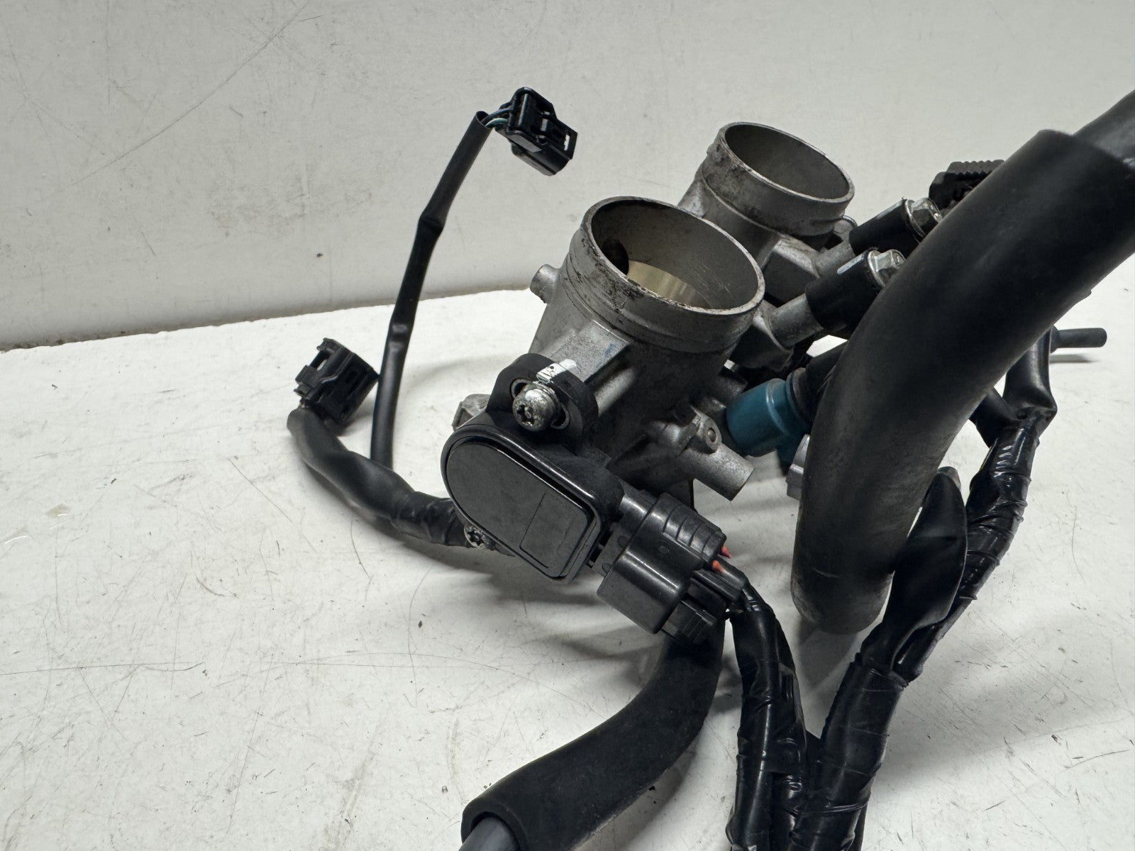 Yamaha MT-07 2016 Throttle Bodies with Wiring Loom