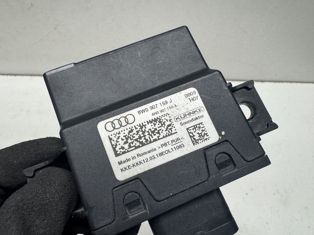 Audi A4 S4 B9 Impact Sound Actuator Control Module 8W0907159J