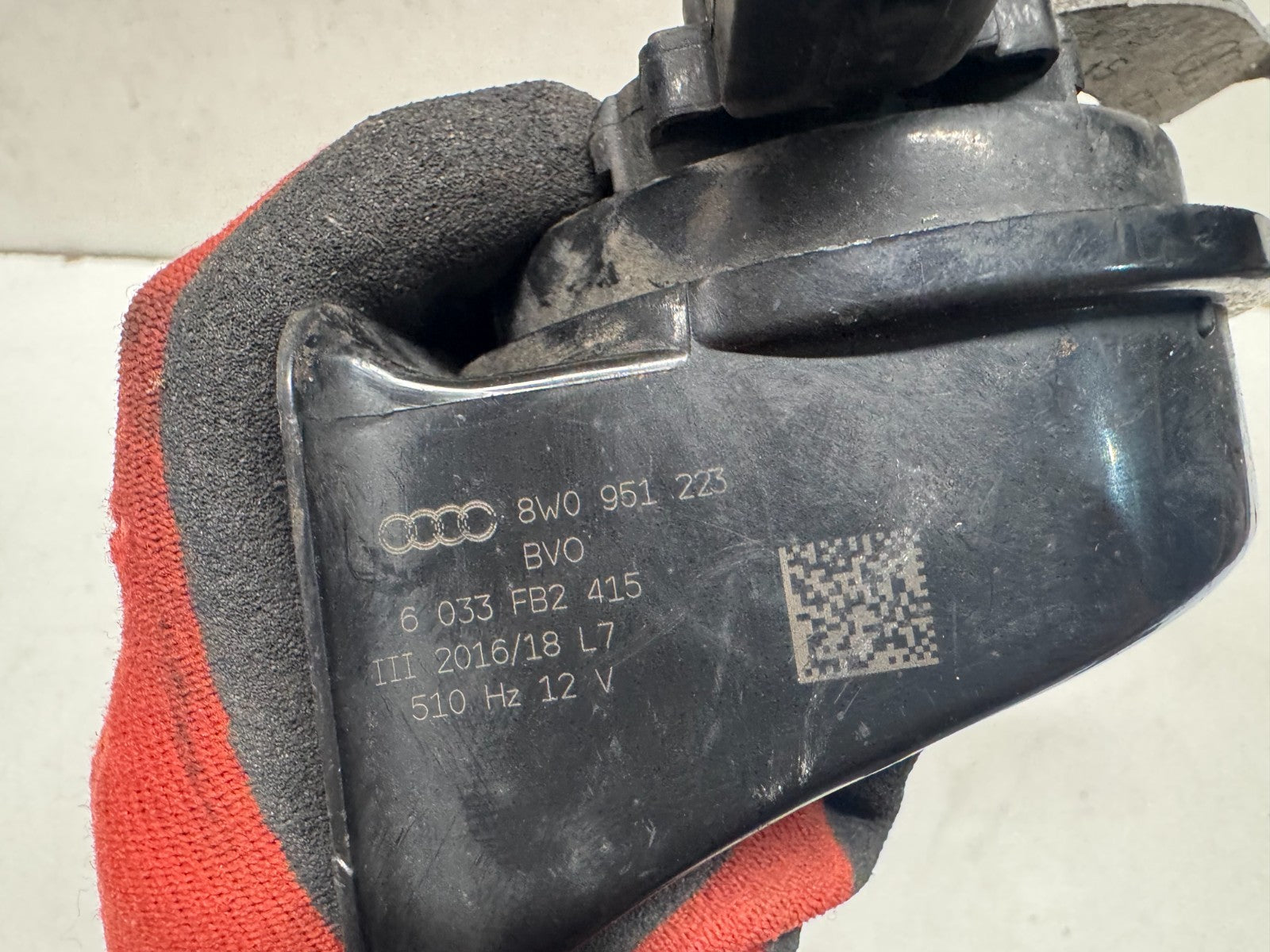 Horn Signal Alarm Audi A4 S4 B9 High Tone 8W0951223