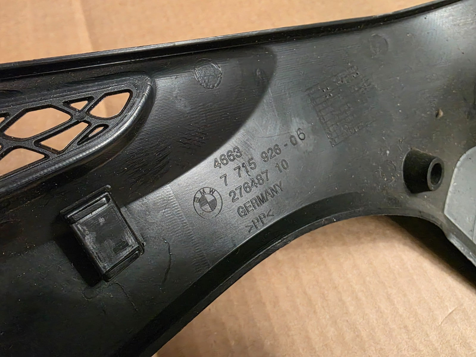 2010 BMW S1000RR - OEM Right Tank Infill Cover 7715926