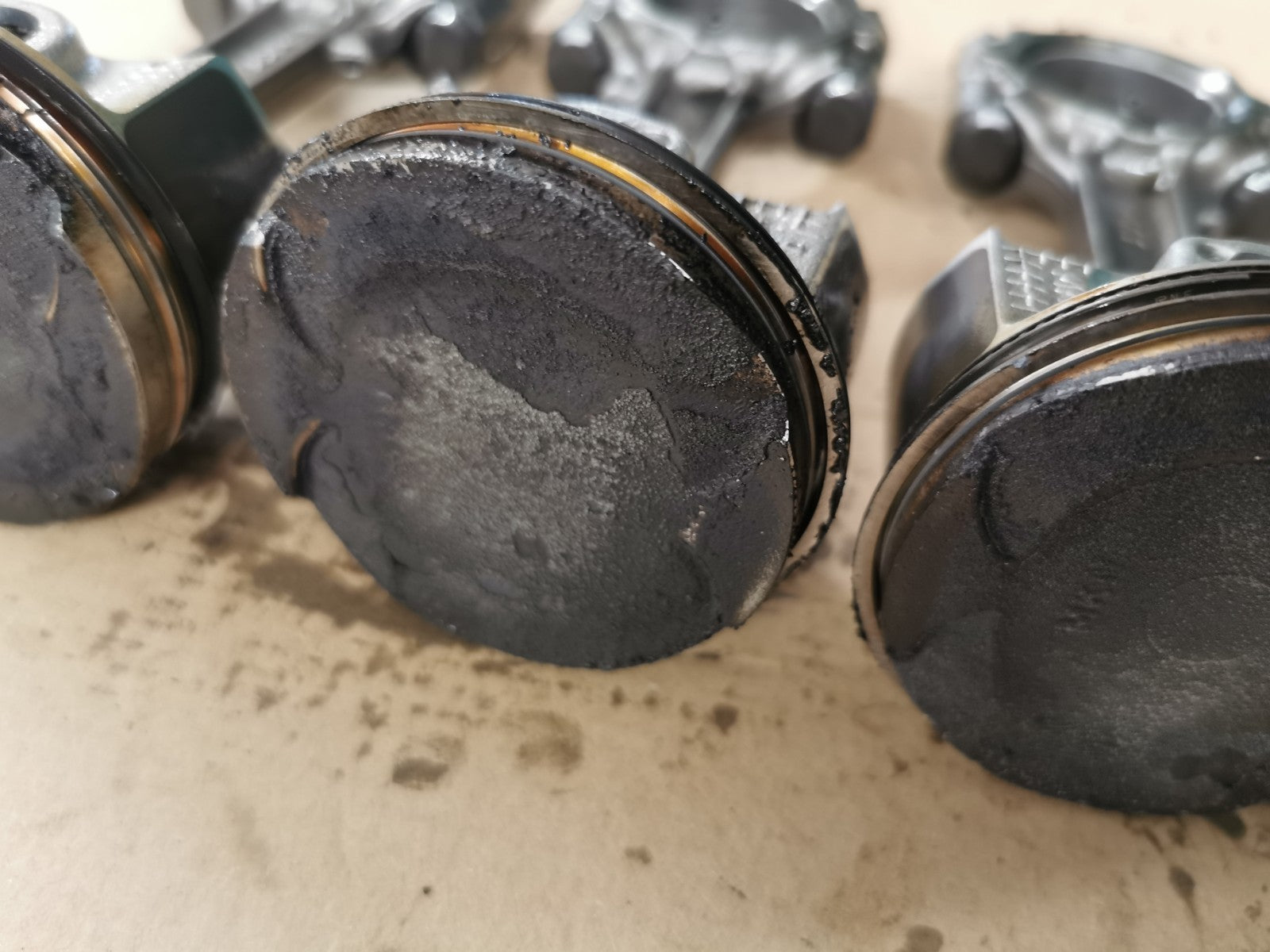 3x Piston Connecting Rod (Conrod) Assembly Honda CBR 650R 2019