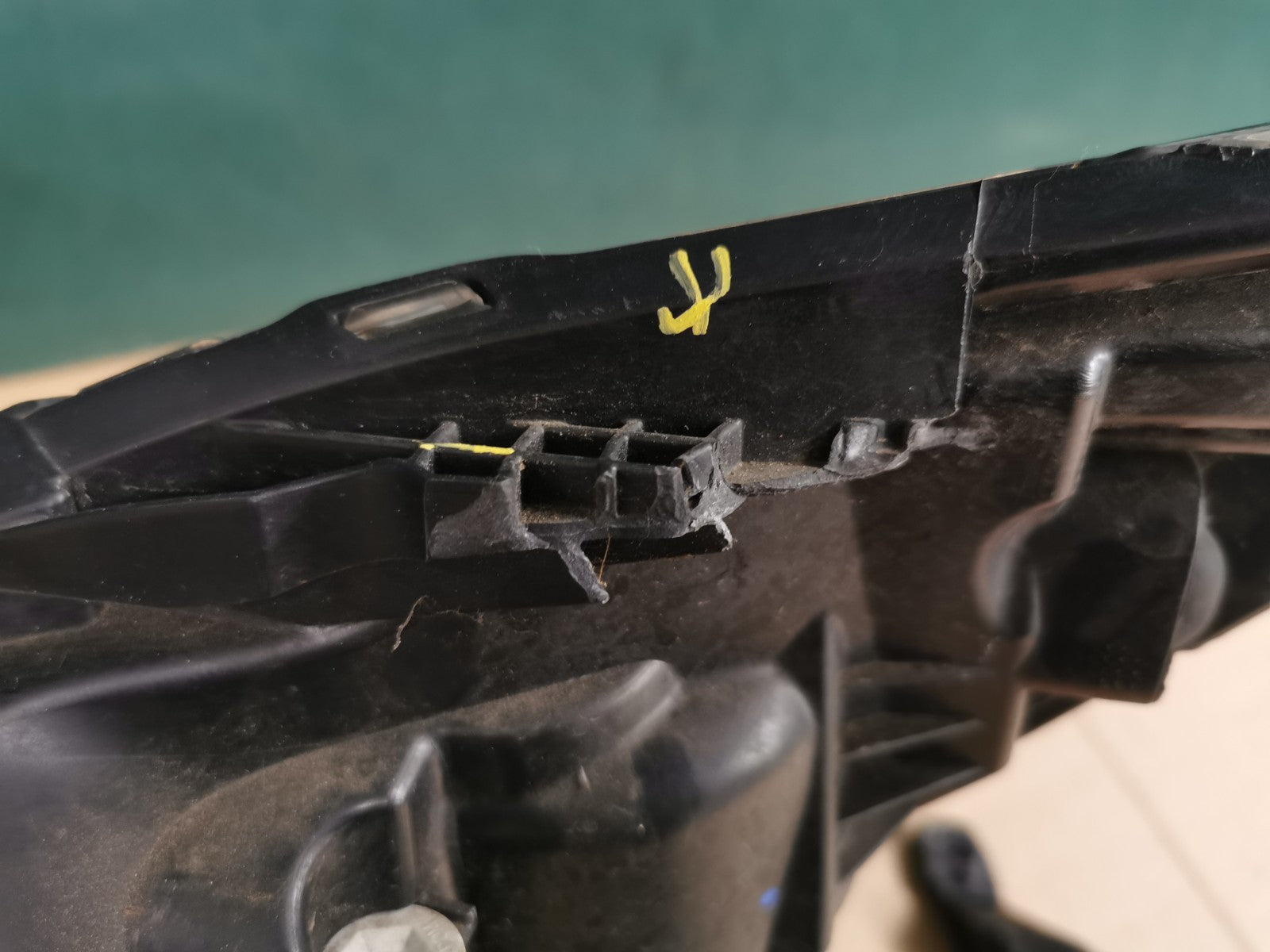 FORD TRANSIT O/S RIGHT DRIVER SIDE HEADLIGHT 2018-2024 GK31-13W029-AB