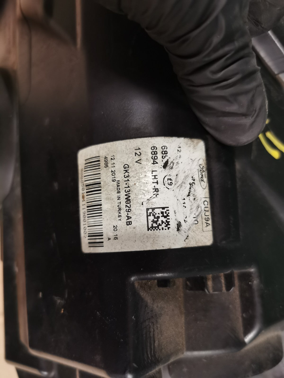 FORD TRANSIT O/S RIGHT DRIVER SIDE HEADLIGHT 2018-2024 GK31-13W029-AB