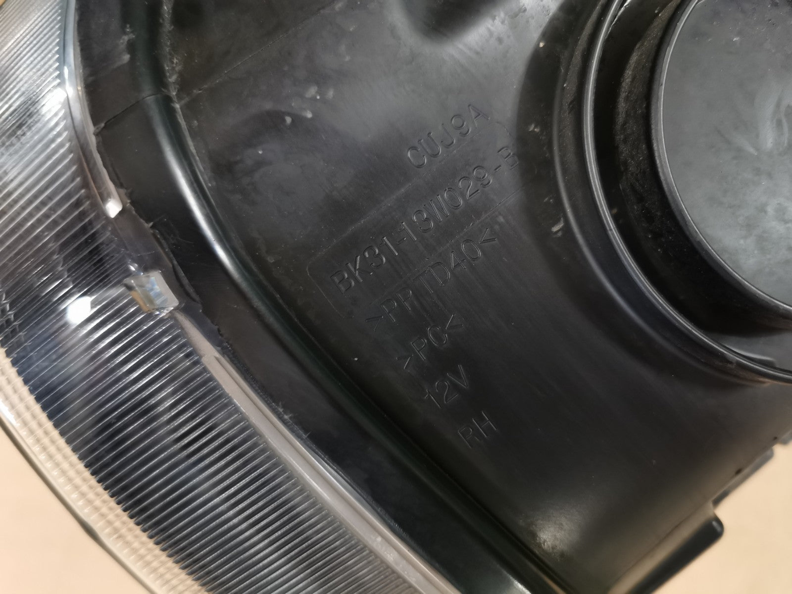 FORD TRANSIT O/S RIGHT DRIVER SIDE HEADLIGHT 2018-2024 GK31-13W029-AB