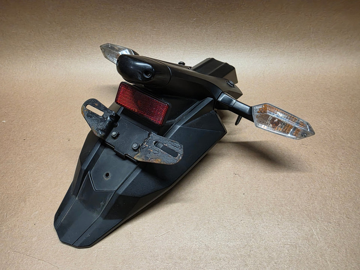 Kawasaki ER6N 2012-2016 OEM Numberplate Holder & Indicators Genuine OEM