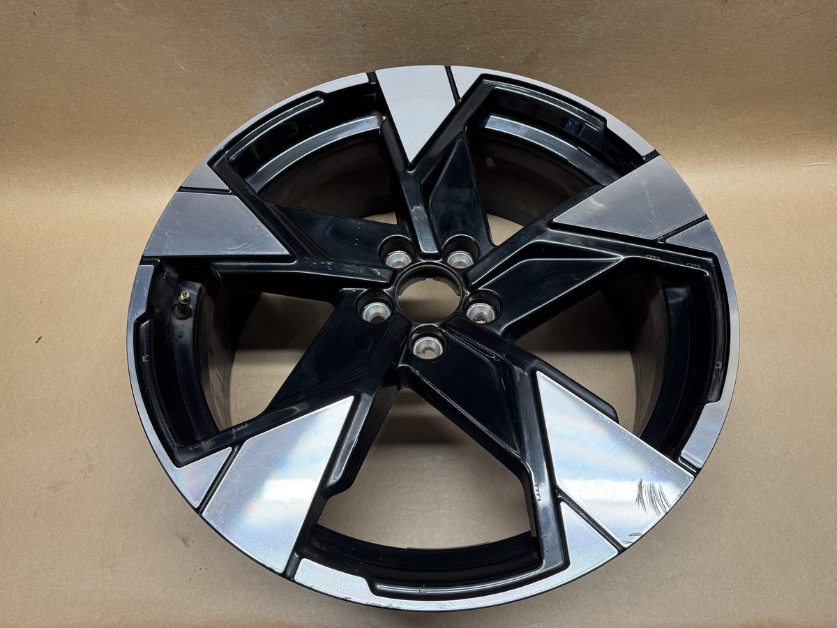 Volvo EX30 2024-2027 20" 5-Spoke Glossy Black Diamond Cut Aero Alloy Wheel
