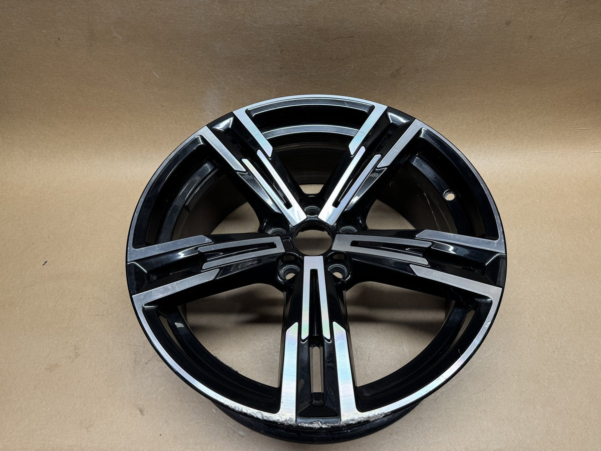 BMW 4 Series 2020-2026 Front 18" Double Spoke Style Jet Black 8746631